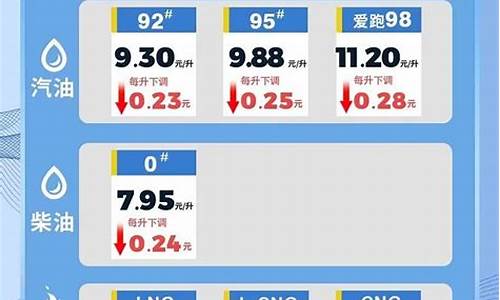 海南今日油价92汽油多少钱一升_海南今日油价92汽油价格表